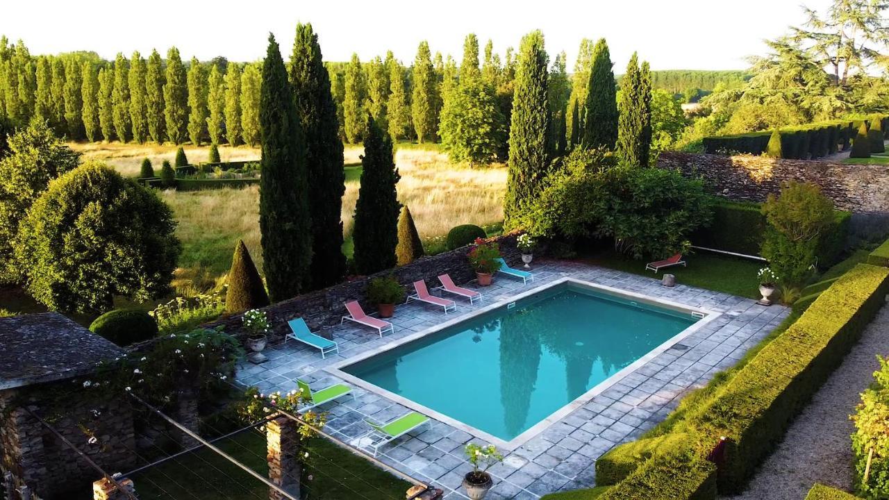 Hotel Manoir De La Groye Saint-Saturnin-sur-Loire Exterior foto
