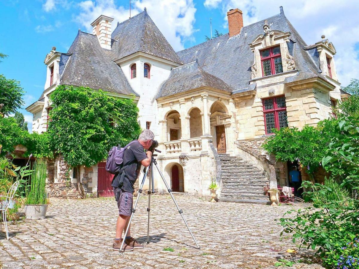 Hotel Manoir De La Groye Saint-Saturnin-sur-Loire Exterior foto